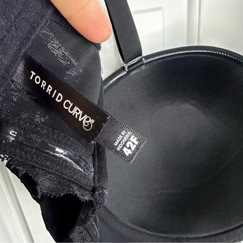 Torrid Curve Bombshell Everyday Underwire Black B… - image 5